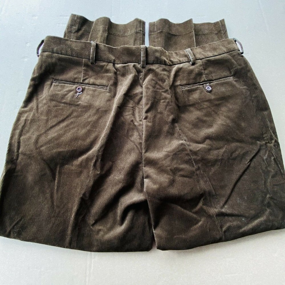 Polo By Ralph Lauren Mens Brown Corduroy 42W x 30L